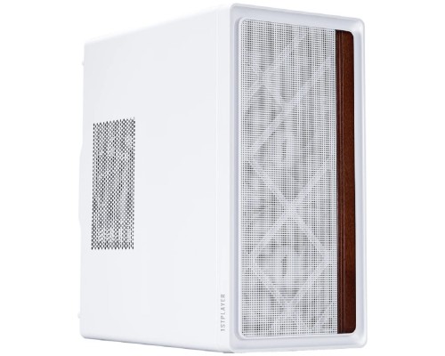 [Корпус] 1STPLAYER Корпус WD1 White / mATX / 3x120mm fans / WD1-WH-3F-W