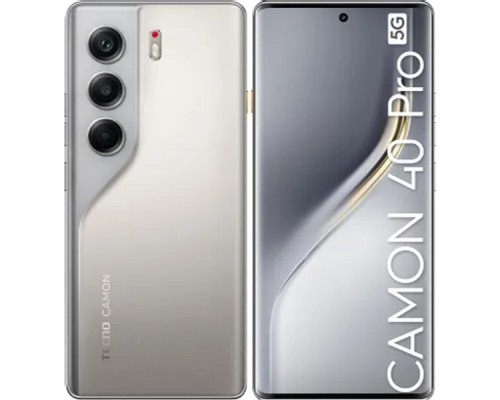 [смартфон] Tecno Camon 40 Pro 5G 256Gb 12Gb титановый моноблок 3G 4G 2Sim 6.78