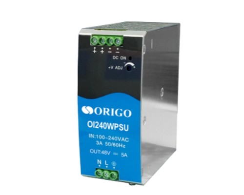 [Сетевое оборудование] ORIGO OI240WPSU/B1A Источник питания 240 Вт на DIN-рейку, выход 48В DC