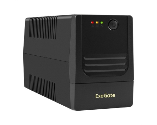 [ИБП] Exegate EX299490RUS ИБП ExeGate Power NB-1000.LED.AVR.4C13 (1000VA/650W, LED, AVR, 4*C13, батарея 12V 9Ah, Black)