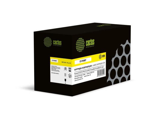 [расходные материалы] Картридж лазерный Cactus CS-TK5480Y желтый (1250стр.) для Kyocera ECOSYS PA2101cx/PA2101cwx/MA2101cfx/MA2101cwfx с чипом