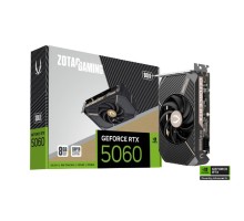 Видеокарта ZOTAC GAMING GeForce RTX 5060 SOLO 8Gb DDR7 128 bit  2280/2497 MHz  3*DP/HDMI  1*FAN (ZT-B50600G-10L) RTL