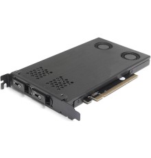 Procase P2-102-M2-BK Корзина 2*M.2 NVMe Gen4 SSD(length 2242/2260/2280 ),PCIe x4 NVMe and PCIe-AHCI M.2 SSD (черный) hotswap mobie rack module (1x expantion slot),FH