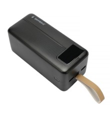 Gembird Портативный аккумулятор, 50000мАч, QC/PD, дисплей, черный (GPB-50Q)