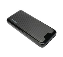 Gembird Портативный аккумулятор, 10000мАч, 2A, черный (GPB-10)