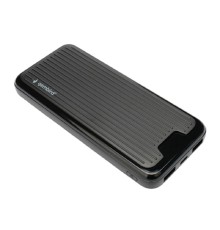 Gembird Портативный аккумулятор, 10000мАч, 2A, черный (GPB-10)