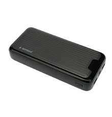 Gembird Портативный аккумулятор, 20000мАч, 2A, черный (GPB-20)