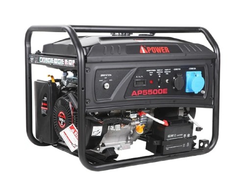 [Генераторы] A-ipower Бензиновый генератор A-iPower lite AP5500E с подключением АВР [20205]