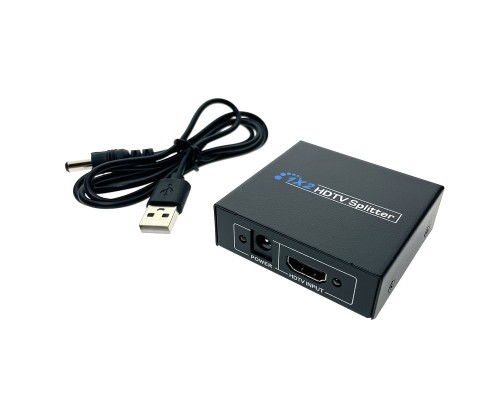 [переходник] Espada HDMI сплиттер 1 вход HDMI - 2 выхода, Espada EDH22USB 4K@30hz с усилителем (45045)