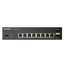 D-Link DMS-1250-10SPL/A1A/6KV Управляемый L2 коммутатор с 8 портами 10/100/1000/2.5GBase-T и 2 портами 10GBase-X SFP+ (порты 1-8 PoE 802.3af/at, порты 1-2 PoE 802.3bt, PoE-бюджет 120 Вт)