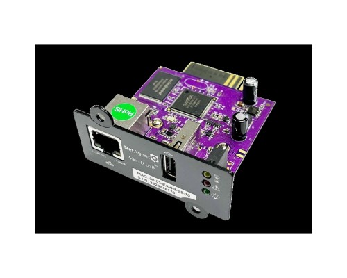 [STARK - дополнительное оборудование к ИБП] STARK SNMP DS807 ДЛЯ ONLINE ONE Карта SNMP мониторинга и управления для ИБП серии Online ONE