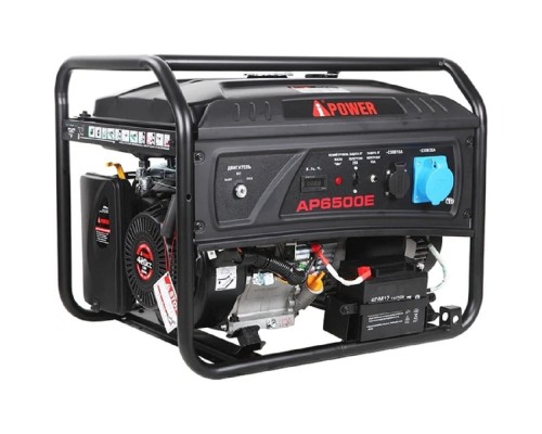 [Генераторы] A-ipower Бензиновый генератор A-iPower lite AP6500E с подключением АВР  [20207]