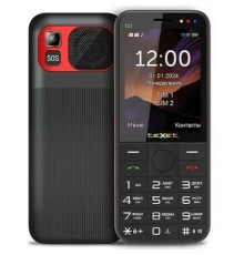 TEXET TM-315 цвет черный-красный