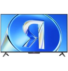 Яндекс ТВ Станция Бейсик QLED, 4K Ultra HD, черный, СМАРТ ТВ, YaOS X