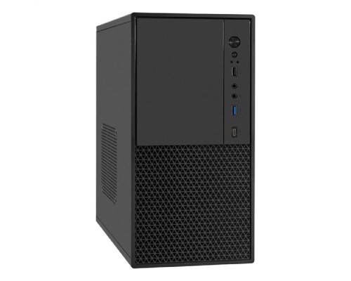 [Корпуса] Exegate EX299242RUS Корпус Minitower ExeGate BAA-308MUC-UNS450 (mATX, БП UNS450 с вент. 12см, 1*USB+1*USB3.0+1*TypeC, HD Audio, черный)