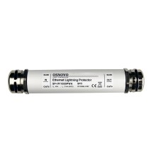 Грозозащита/ OSNOVO Уличное устройство грозозащиты для локальной вычислительной сети (скорость до 1000 Мб/с) с защитой линий PoE (SP-IP/1000PWA)