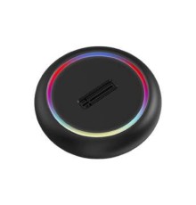 ORIENT UHD-524LED, USB 3.2 Gen2 (USB 3.1) док-станция для SSD M.2 M-key NVMe (JMS581DL, поддержка UASP,TRIM), скорость до 10 GB/s, два кабеля подключения USB Type-A + Type-C, подсветка корпуса (33405)