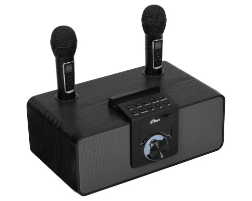 [Колонки] RITMIX SP-660B black { Мощность: 15 вт * 2  Частоты: 100 Гц - 20 000 Гц Чувствительно 84+-2 ДБ}