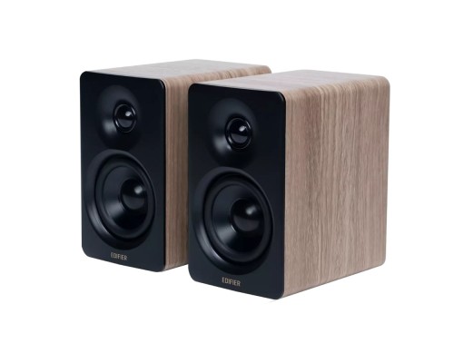 [Колонки] EDIFIER M60 Classic oak {15 Вт x 2, + 18 Вт x 2, (66 Вт); 58 Гц - 40 кГц; Bluetooth V5.3, USB-C, AUX;  Сертификация Hi-Res Audio и Hi-Res Audio Wireless}