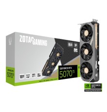 Видеокарта ZOTAC RTX5070Ti SOLID SFF OC 16GB GDDR7 256bit 3xDP HDMI 3FAN PREMIUM PACK