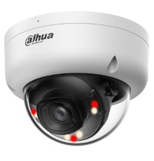 DAHUA DH-IPC-HDBW1239E1P-A-IL-0360B-S6 Уличная купольная IP-видеокамера с ИК 30м и LED 30м 2Мп; 1/2.8” CMOS; объектив 3.6мм; IP67, IK08;  металл, пластик