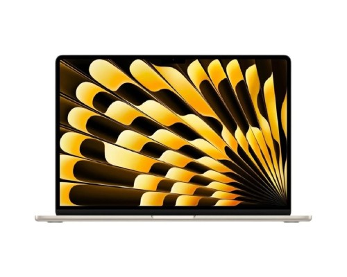 [Ноутбук] Apple MacBook Air 15-inch 2025 [MC6K4] (КЛАВ.РУС.ГРАВ.) Starlight 15.3