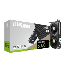 Видеокарта ZOTAC GAMING GeForce RTX 5070 Twin Edge OC 12GB GDDR7 192bit 3xDP/HDMI 2*FAN P(ZT-B50700H-10P) RTL