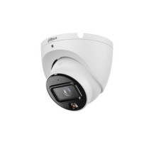 DAHUA DH-IPC-HDW1239VP-SA-IL-0360B-S6 Уличная турельная IP-видеокамера с ИК 30м и LED 30м 2Мп; 1/2.8” CMOS; объектив 2.8мм IP67;  металл, пластик