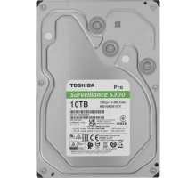 10TB Toshiba Surveillance S300 Pro (MD10ADA10TV) {SATA 6.0Gb/s, 7200 rpm, 512Mb buffer, 3.5