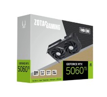 Видеокарта ZOTAC GAMING GeForce RTX 5060 Ti Twin Edge 8Gb DDR7 128 bit 2407/2572 MHz  3*DP/HDMI  2*FAN (ZT-B50610E-10M) RTL