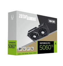 Видеокарта ZOTAC GAMING GeForce RTX 5060 Ti Twin Edge 8Gb DDR7 128 bit 2407/2572 MHz  3*DP/HDMI  2*FAN (ZT-B50610E-10M) RTL