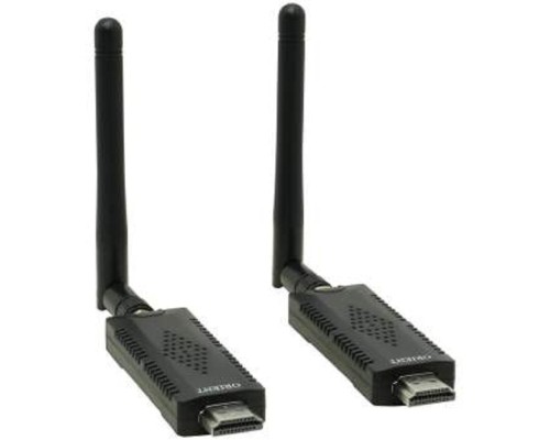 [переходник] ORIENT VE059, WiFi HDMI Extender (Tx+Rx), HDMI беспроводной удлинитель до 80 м, HDMI 1.4, 1080p@60Hz, HDCP1.2, внешние съемные антенны, питание от USB (33363)