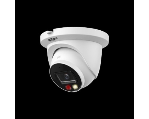 [Видеонаблюдение] DAHUA DH-IPC-HDW2249TMP-S-IL-0280B Уличная купольная IP-видеокамера 2Мп; 1/2.8” CMOS; объектив 2.8мм; видеоаналитика ИК 30м, LED 30м; IP67; металл