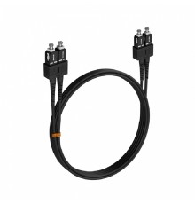 Шнур оптический NTSS dpc SC/UPC-SC/UPC 50/125 3.0мм 3м черный LSZH (патч-корд)