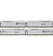 Kingston 64GB 5600MT/s DDR5 CL40 DIMM (Kit of 4) FURY Beast White XMP KF556C40BWK4-64