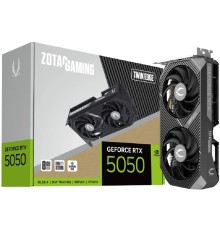Видеокарта ZOTAC GAMING GeForce RTX 5050 TWIN EDGE 8Gb DDR6 128 bit 2235/2572 Mzh 3*DP/HDMI  2*FAN (ZT-B50500E-10M) RTL