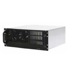 Procase PS443-14-0 Корпус 4U server case,3x5.25,черный,без блока питания,глубина 432мм, MB PICMG 1.3, PICMG 1.0