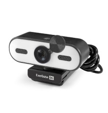 ExeGate eStudio EW-722 2K AF (5Мп, 2560х1440, 1440P, 30fps, автоматический фокус, подсветка, защитная шторка, 4-линзовый объектив