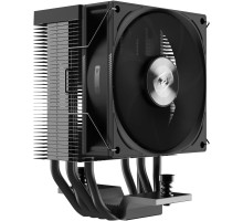 PCCooler R400 BK S115X/1200/1700/AM4/AM5 (TDP 180W, 90mm , 4 тепловые трубки 6мм, 650-2200RPM, 28,3dBa)