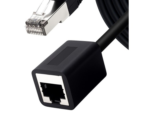 [Коммутационный шнур] 5bites Патч-корд (удлинитель) PUT55-030E-BK FTP / 5E / 3M / BLACK