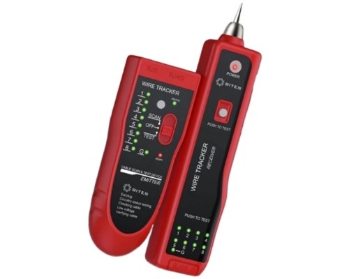[Монтажный инструмент] 5bites Тестер-трассоискатель кабеля LY-CT026 UTP / STP / TEL