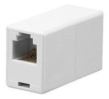 5bites Адаптер проходной LAU35-01W RJ12 / 6P6C / TEL