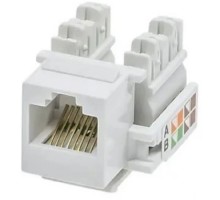 5bites Модуль KJU55-01W KEYSTONE JACK / UTP / 5E / 110 IDC / 90°