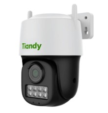 Tiandy TC-H333N Spec:I5W/C/WIFI/Eu/4mm/V4.2 компактная поворотная уличная, 3Мп, 2304х1296@20к/c, DWDR, цвет: 0.02лк, S+265, H.265(HP), S+264, H.264(HP, MP, BP), объектив 4мм, встроенные микрофон и дин
