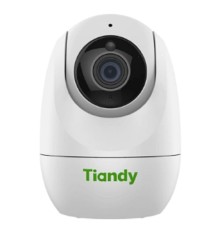 Tiandy TC-H332N 9DA-4 компактная поворотная домашняя, 3Мп, 2304х1296@20к/c, DWDR, цвет: 0.05лк, S+265, H.265(HP), S+264, H.264(HP, MP, BP), объектив 4мм, встроенные микрофон и динамик, G.711A, G.711U 