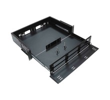 Cabeus ODF-19-6FP-48FC/ST/SC-S-BK-T Кросс оптический стоечный выдвижной, 19, до 48 портов, черный