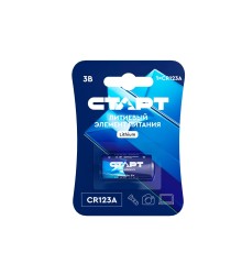СТАРТ CR 123А 1500мАч Blue – 20/200 (1 шт. в уп-ке) {03187}