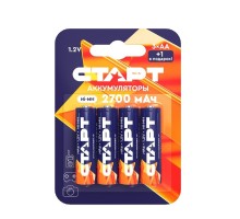 СТАРТ HR6 AA 2700mAh Ni-MH BL3+1 48/768 (4 шт. в уп-ке)