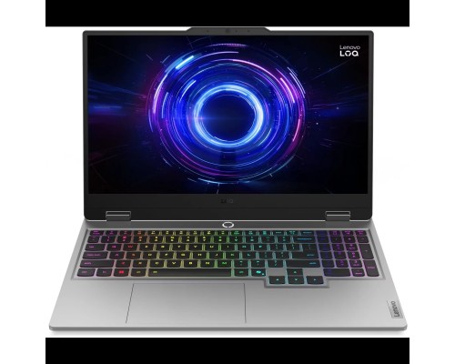 [Ноутбук] Lenovo LOQ 15IRX10 [83JE009GPS] Grey {FHD  i5 13450HX/24Gb/512Gb SSD/NV RTX5060 8Gb/DOS}