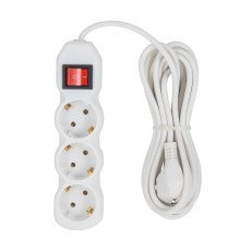 Сетевой фильтр СТАРТ  С/УД-Ф S 3x5-ZV, белый, серия BASIC